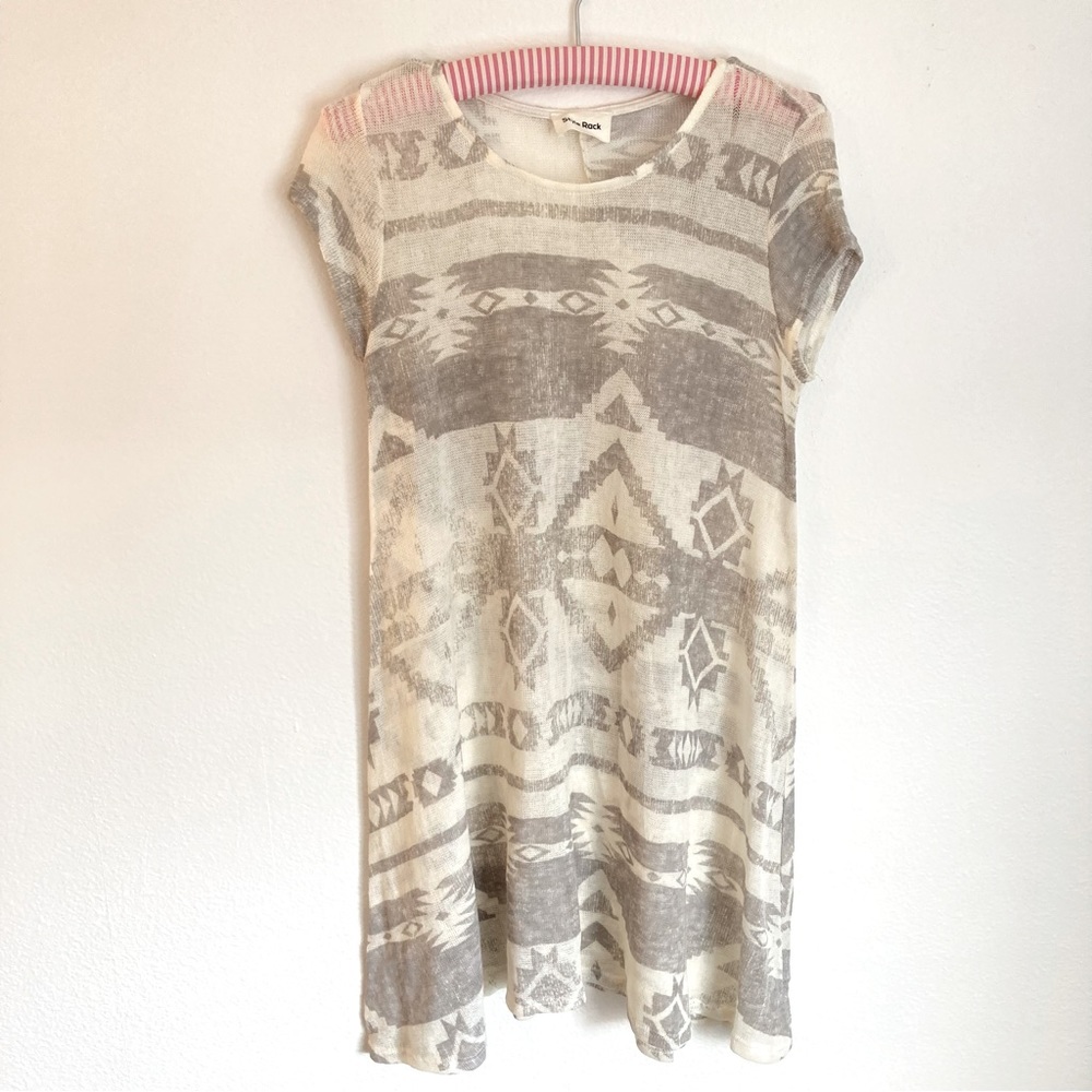 Airy Boho Short Sleeve Dress